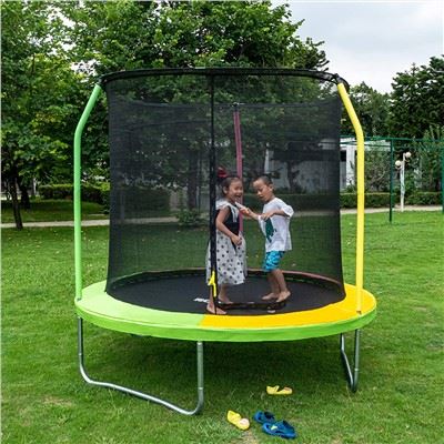 8FT Gartentrampolin mit Sicherheitsnetz